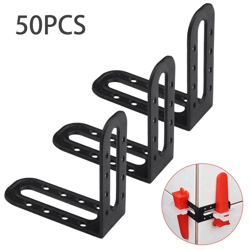 Precision Tile Leveling System Clips For Floor  Wall Male Angle Tile Leveler Spacers Laying Constru 6