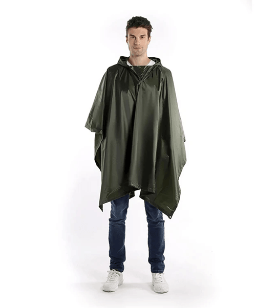 StormShield 3in1 Military Rain Poncho  Waterproof Tent Raincoat  Tarp In One 5