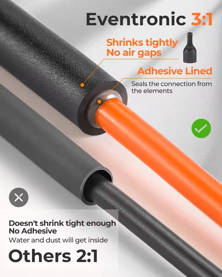 400 Piece Heat Shrink Tubing Kit With 3 To 1 Adhesive Lined Marine Grade Wrap 2