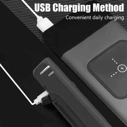 USB Rechargeable Bike Light Set With Smart Sensor And Waterproof Rear Flashlight 4
