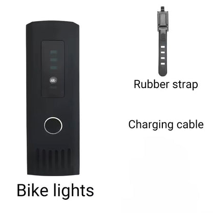 USB Rechargeable Bike Light Set With Smart Sensor And Waterproof Rear Flashlight 6