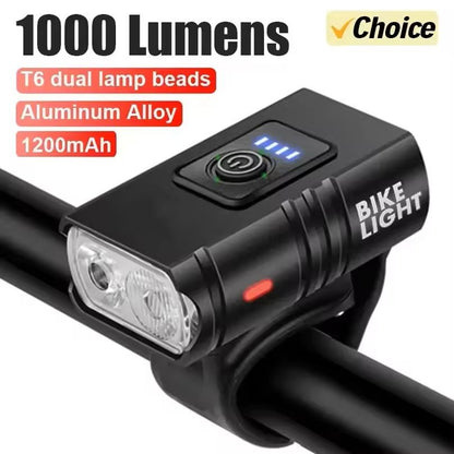 USB Rechargeable Bike Light Set With Smart Sensor And Waterproof Rear Flashlight 10
