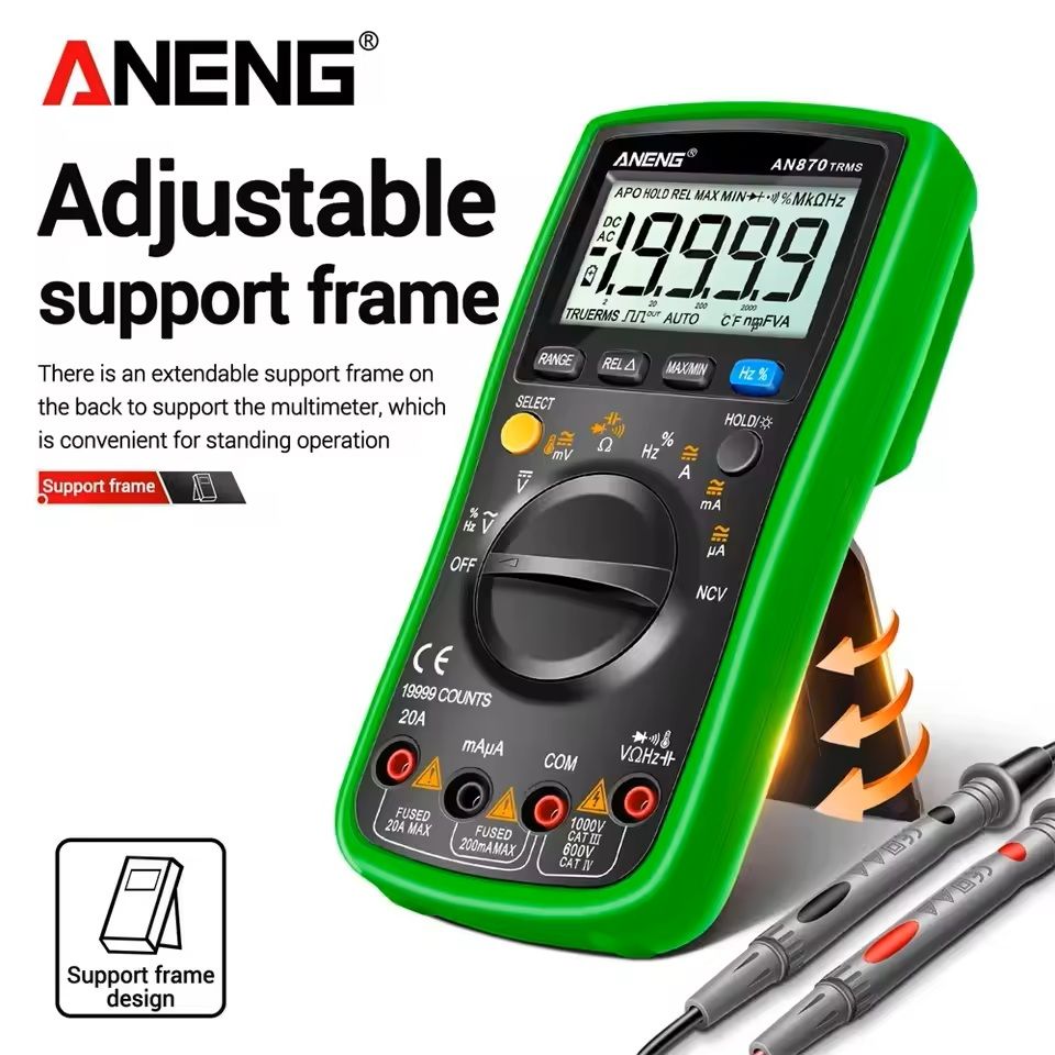 Digital Smart Multimeter With Auto Ranging And NCV Detection 1