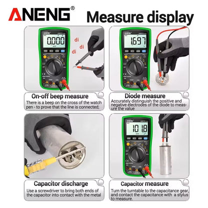 Digital Smart Multimeter With Auto Ranging And NCV Detection 2