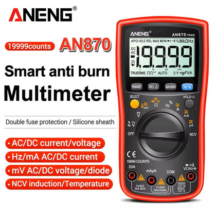 Digital Smart Multimeter with Auto Ranging and NCV Detection