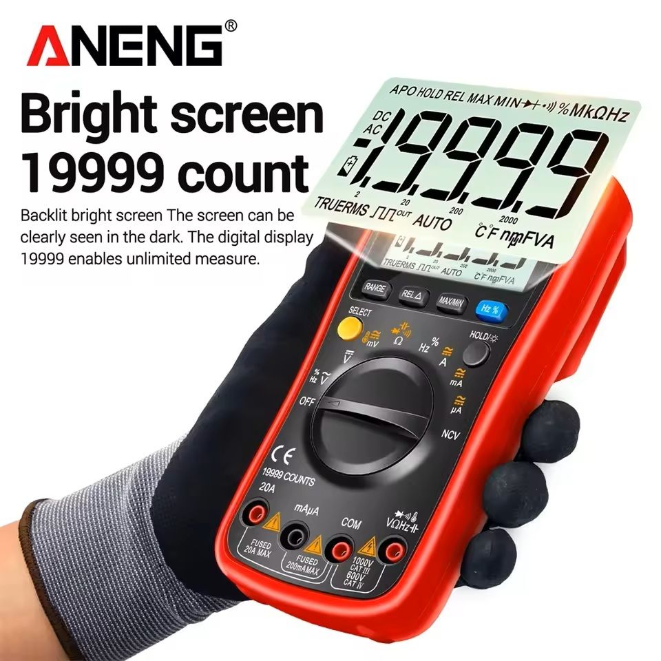 Digital Smart Multimeter With Auto Ranging And NCV Detection 4