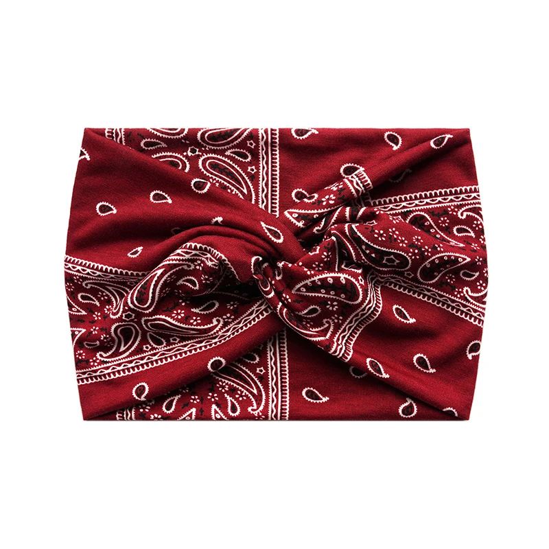 Boho Twisted Wide Headbands For Women Extra Large Fashion Yoga Turban Hair Bands For Workout Thick  2
