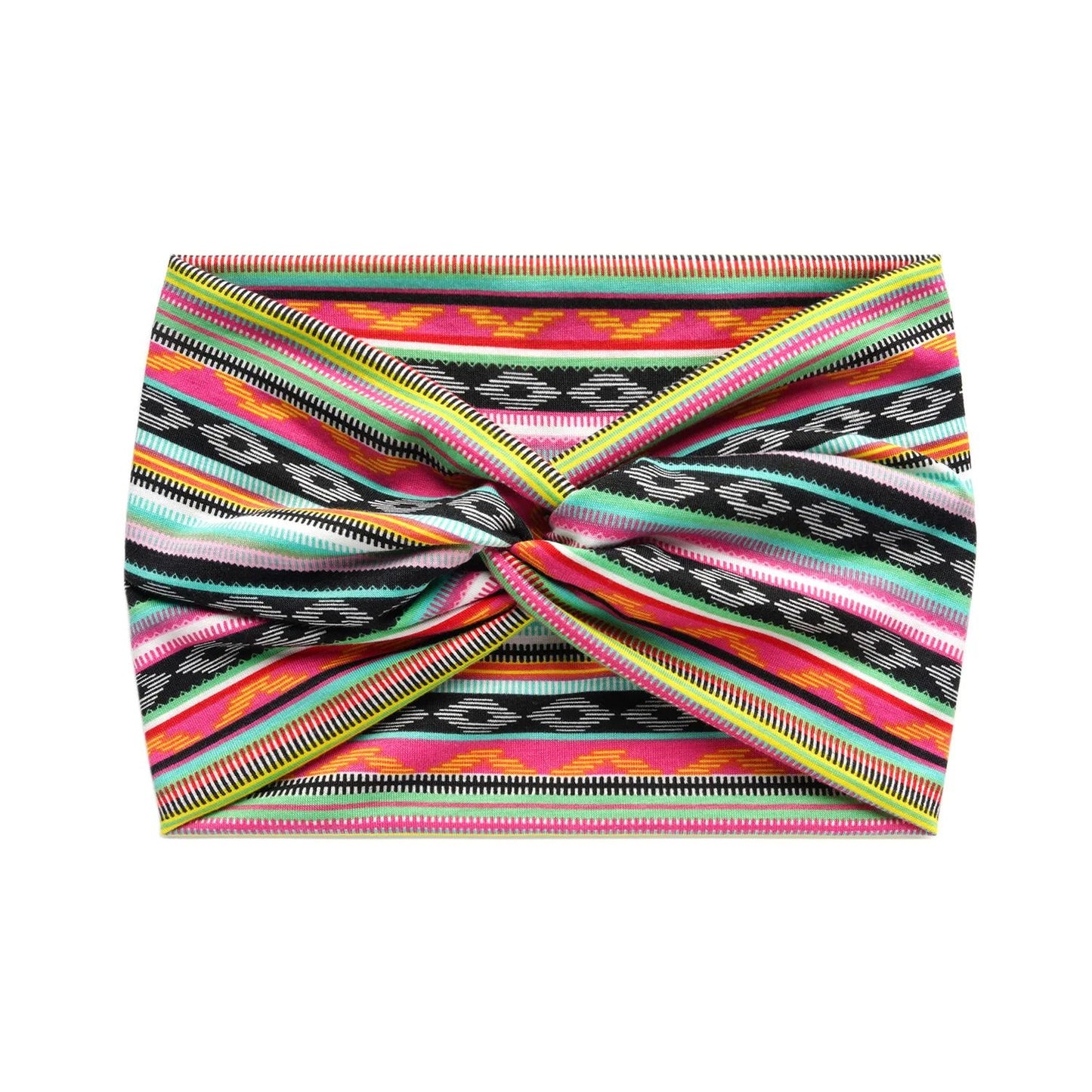 Boho Twisted Wide Headbands For Women Extra Large Fashion Yoga Turban Hair Bands For Workout Thick  5