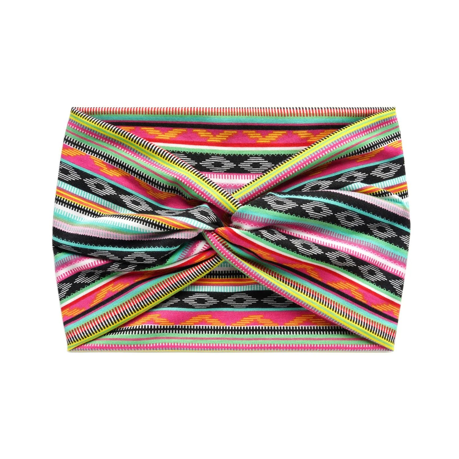 Boho Twisted Wide Headbands For Women Extra Large Fashion Yoga Turban Hair Bands For Workout Thick  5