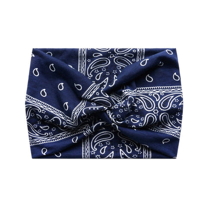 Boho Twisted Wide Headbands For Women Extra Large Fashion Yoga Turban Hair Bands For Workout Thick  6