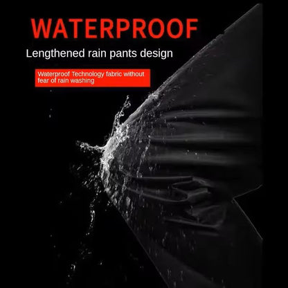 Full Body Rain Suit With Reflective Strips For Motorcycle And Bicycle Riders 4