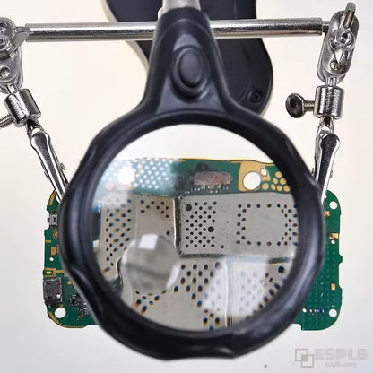 Helping Hands Soldering Station With Magnifying Glass And LED Light 1