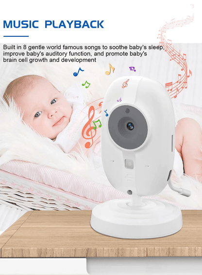 QuietNest Wireless Video Baby Monitor With Night Vision And Two Way Audio 4