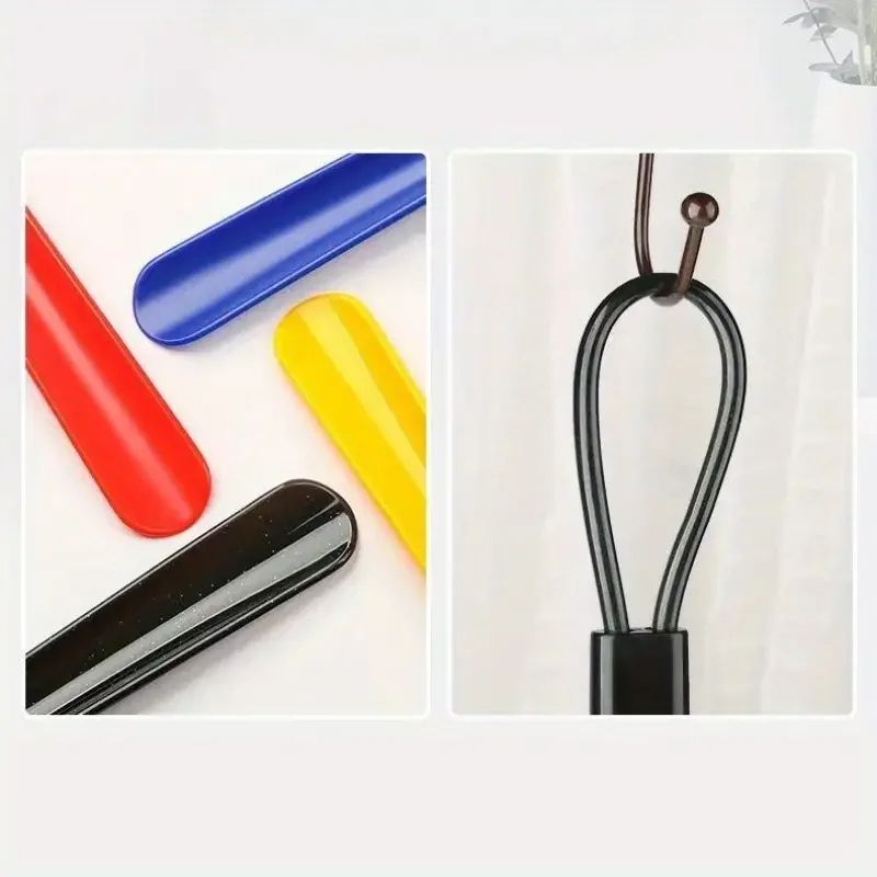 Extra Long Flexible Plastic Shoe Horn No Bending Required Durable Shoe Spoon For Pregnant Women Sen 2