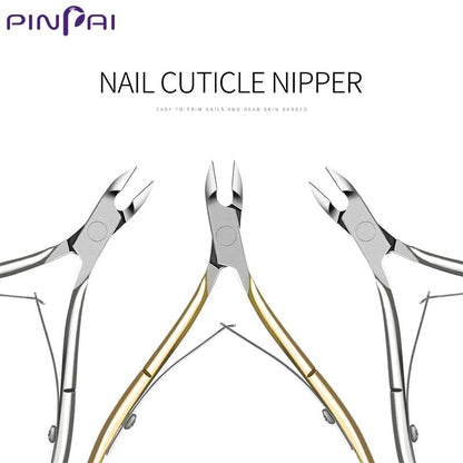 Stainless Steel Nail Cuticle Cutter Blade Nipper Trimmer Clipper Scissor for Fingernail Toenail Manicure Pedicure Tools