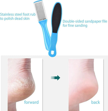 Deluxe Foot Octopus Fish Eye Exfoliating Heel Sharpener  Sole Crackles Removal Files Heel Cramping  3