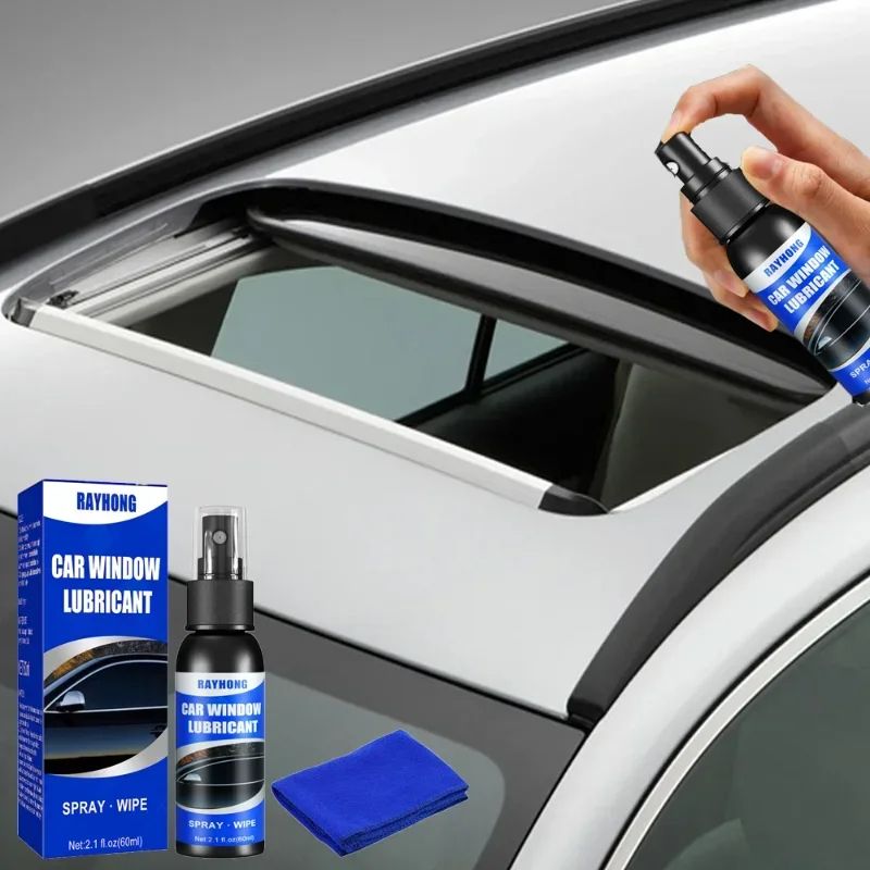 Window Lubricant For Car Rubber Strips Door Seals  Sunroof Tracks AntiAging Softener Eliminates Noi 1