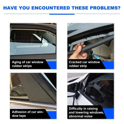 Window Lubricant For Car Rubber Strips Door Seals  Sunroof Tracks AntiAging Softener Eliminates Noi 3
