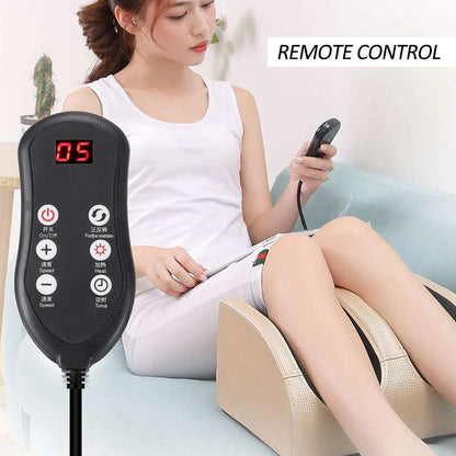 Electric Foot Massager With Heating Therapy Kneading Hot Compression For Muscle Relaxation Pain Rel 9