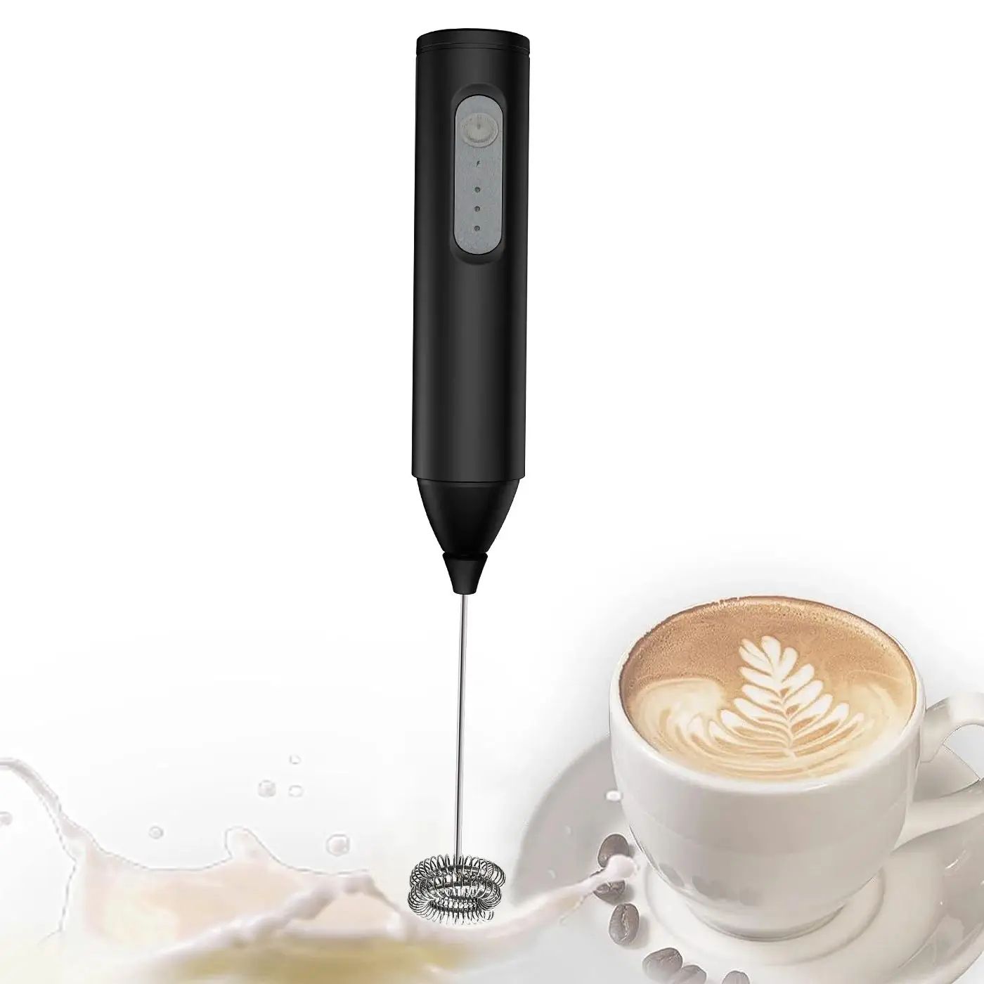 USB Rechargeable MINI Milk Frother Electric Foam Maker Coffee Whisk Mixer Egg Beater For Lattes Hot 6