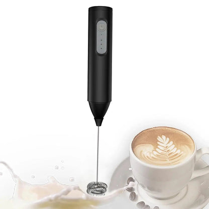 USB Rechargeable MINI Milk Frother Electric Foam Maker Coffee Whisk Mixer Egg Beater For Lattes Hot 6