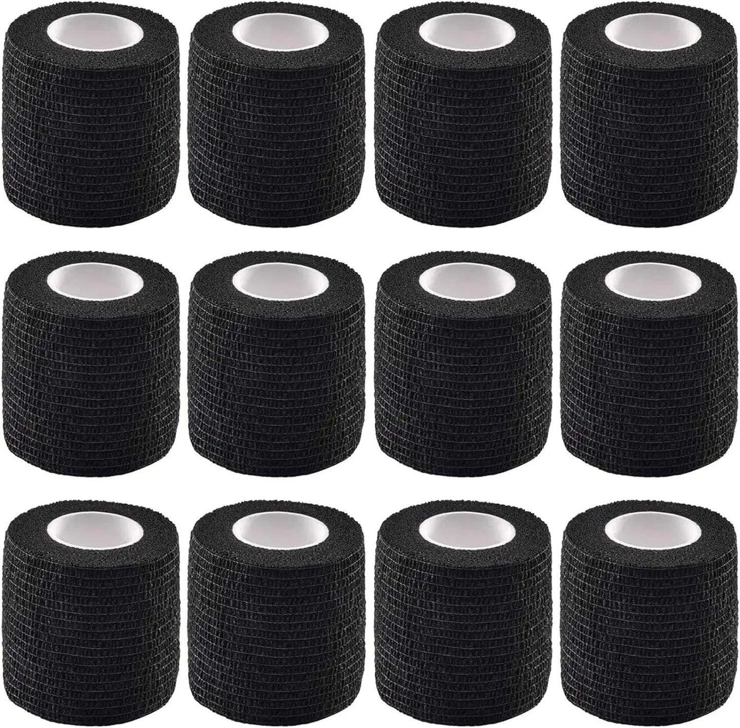 Wholesale Black Tape Tattoo Handle Bandage AntiSlip Waterproof Disposable SelfAdhesive Elastic Band 7