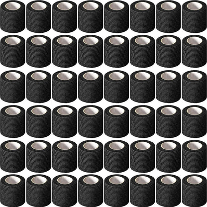 Wholesale Black Tape Tattoo Handle Bandage AntiSlip Waterproof Disposable SelfAdhesive Elastic Band 9