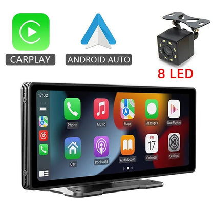 Car Mirror Radio Multimedia Video Player Universal Wireless CarPlay  Android Auto With Bluetooth AU 7