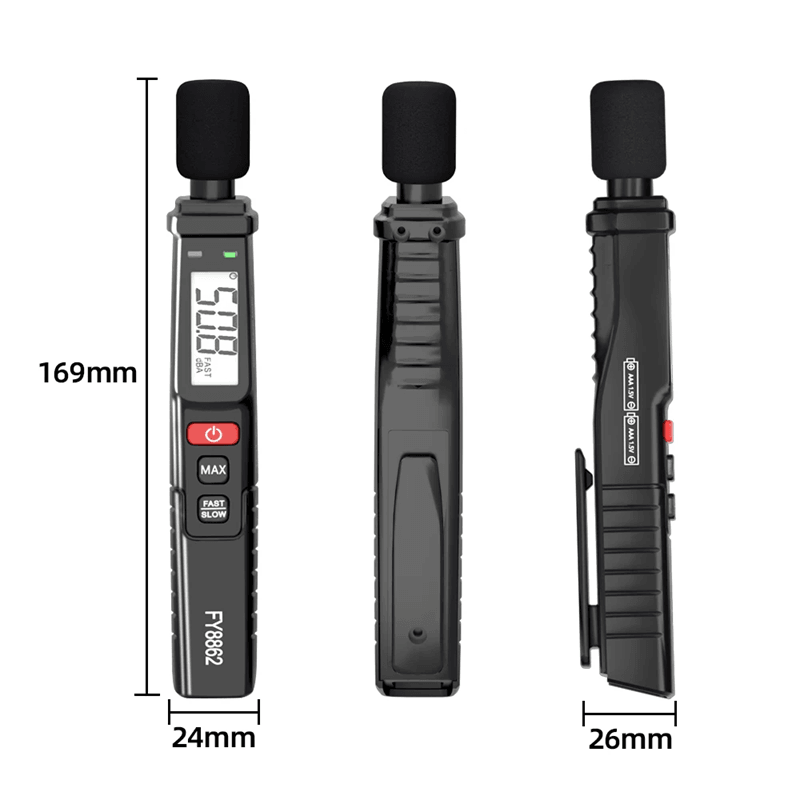 MASTFUYI FY8862 Decibel Meter  Portable AWeighted Sound Level Meter For Accurate Noise Monitoring 4