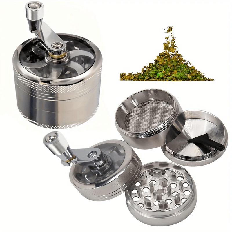 Manual Nut And Spice Grinder  Handheld Crusher For Nutmeg Ginger Rock Salt  Peppercorn 5