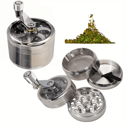 Manual Nut And Spice Grinder  Handheld Crusher For Nutmeg Ginger Rock Salt  Peppercorn 5