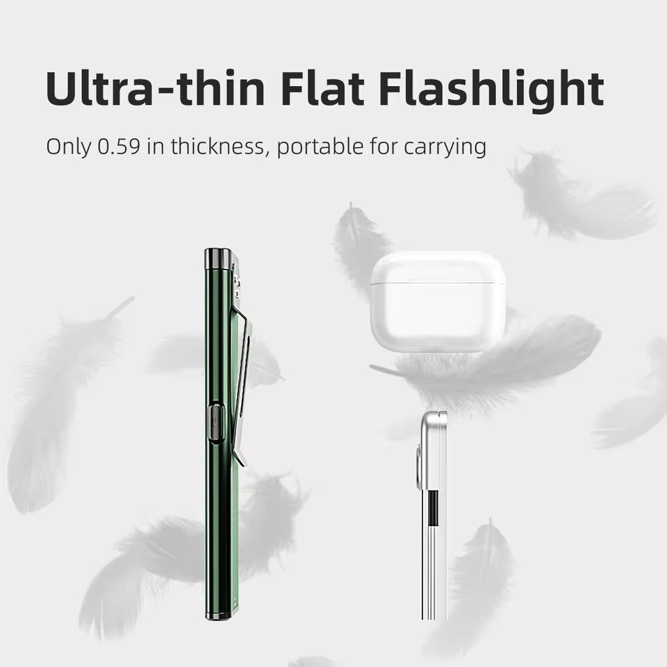 Mini Magnetic LED Keychain Flashlight With 800LM COB Work Light 2