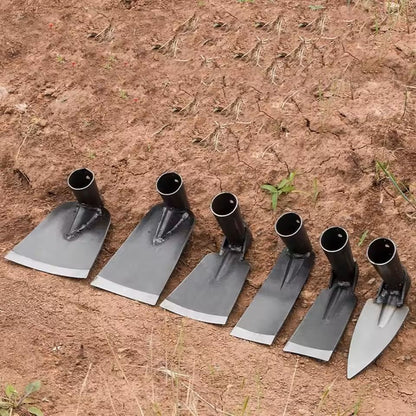 Forged Steel Garden Hoe For Digging And Weeding In Soil And Flower Beds 3