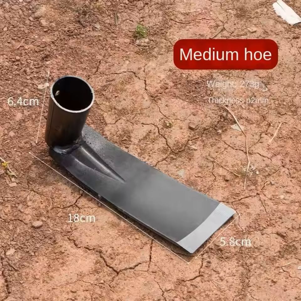 Forged Steel Garden Hoe For Digging And Weeding In Soil And Flower Beds 10