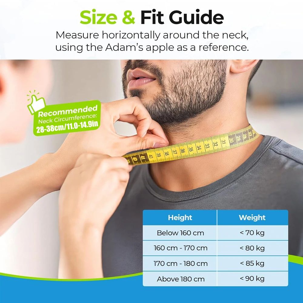 Inflatable Cervical Neck Traction Device For Chronic Neck  Shoulder Pain Relief Adjustable Neck Str 2