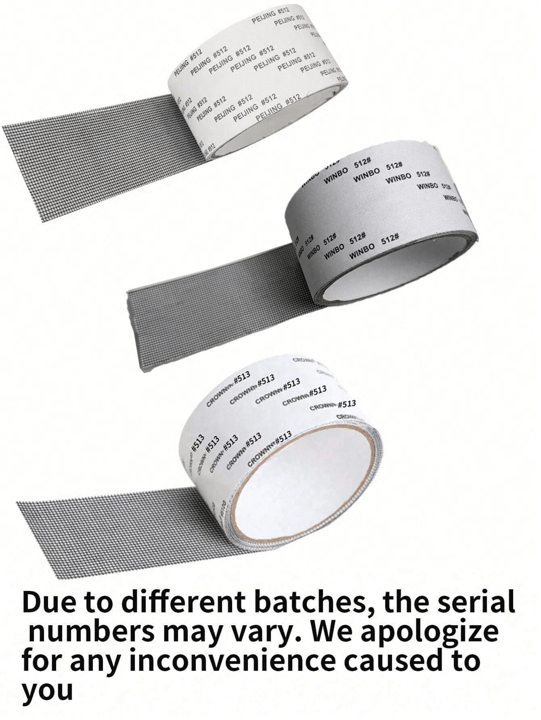 MeshGuard Window Screen Repair Tape  SelfAdhesive AntiInsect Patch Roll 2