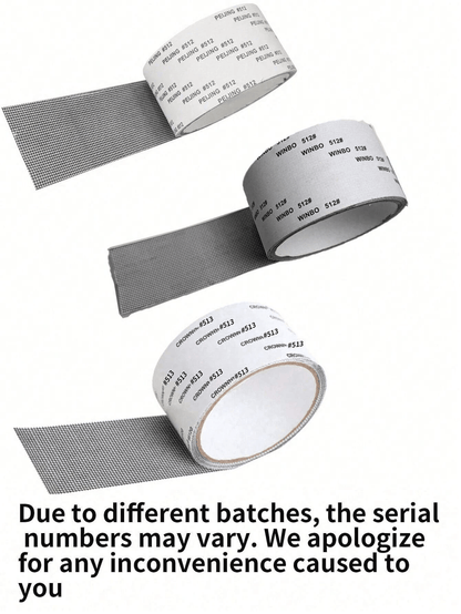 MeshGuard Window Screen Repair Tape  SelfAdhesive AntiInsect Patch Roll 2