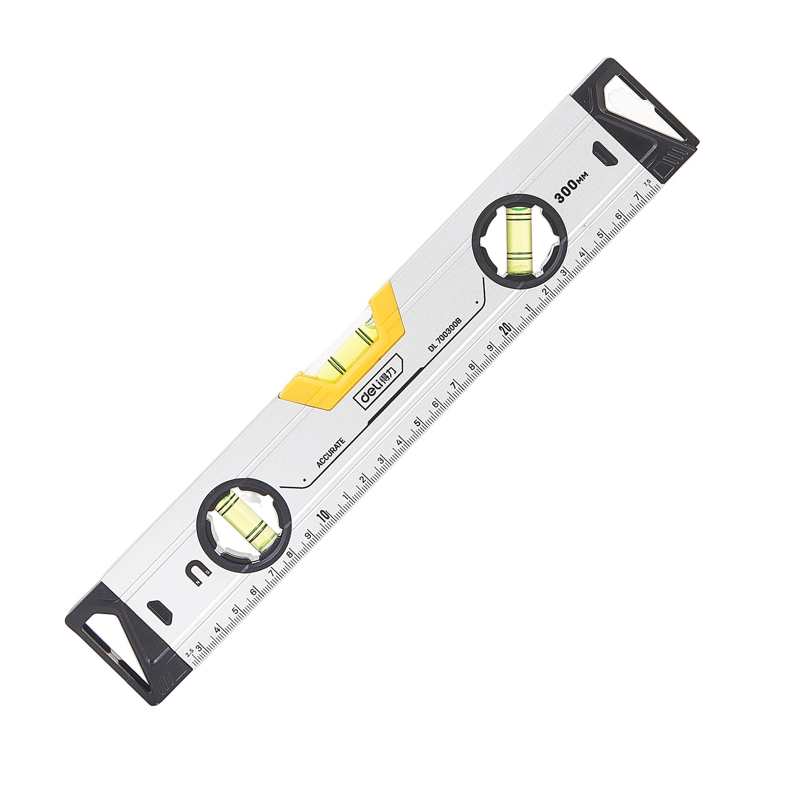 HeavyDuty Magnetic Torpedo Level Durable Aluminum Shockproof Bubble Level With 3 HighVisibility Via 6