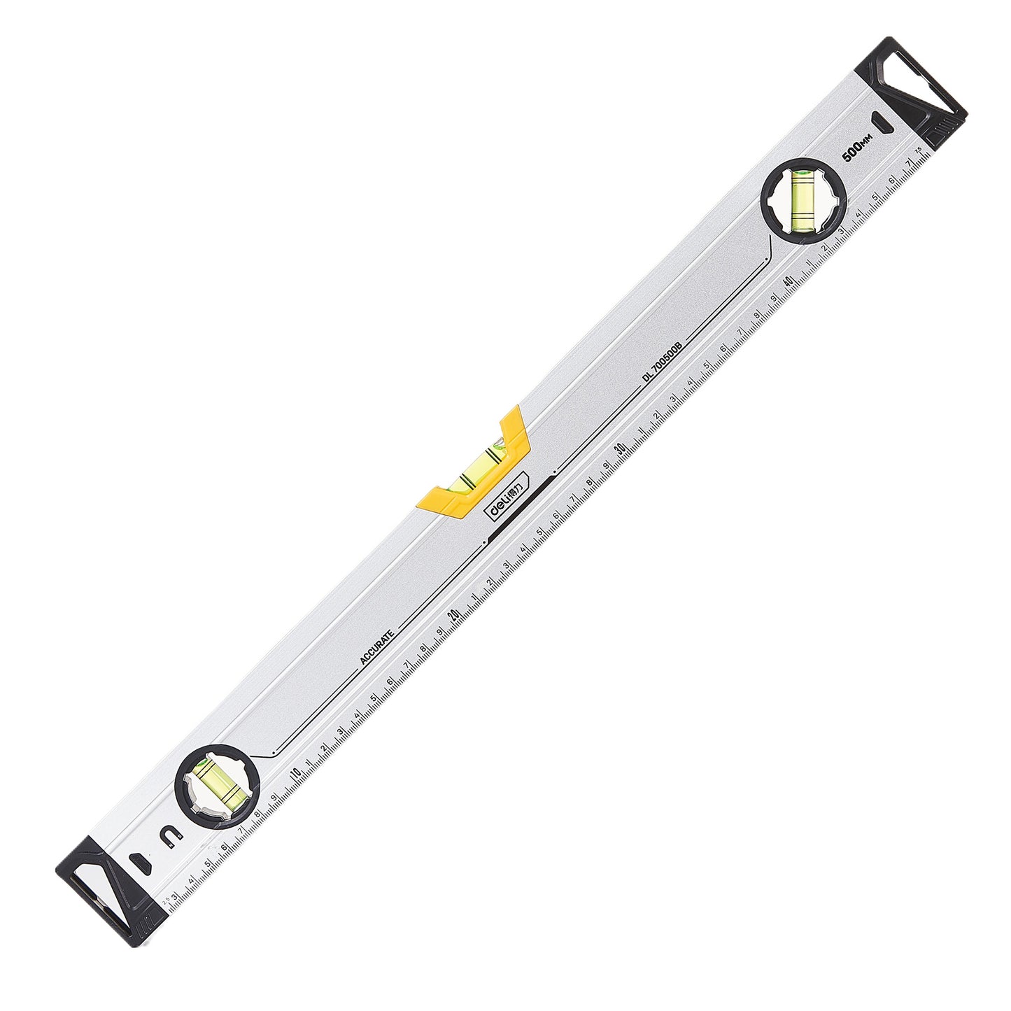 HeavyDuty Magnetic Torpedo Level Durable Aluminum Shockproof Bubble Level With 3 HighVisibility Via 8