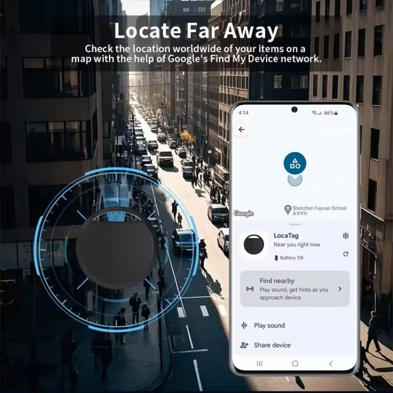 Bluetooth GPS Tracker  Smart Key Finder Tag For Android With Google Find My App 5