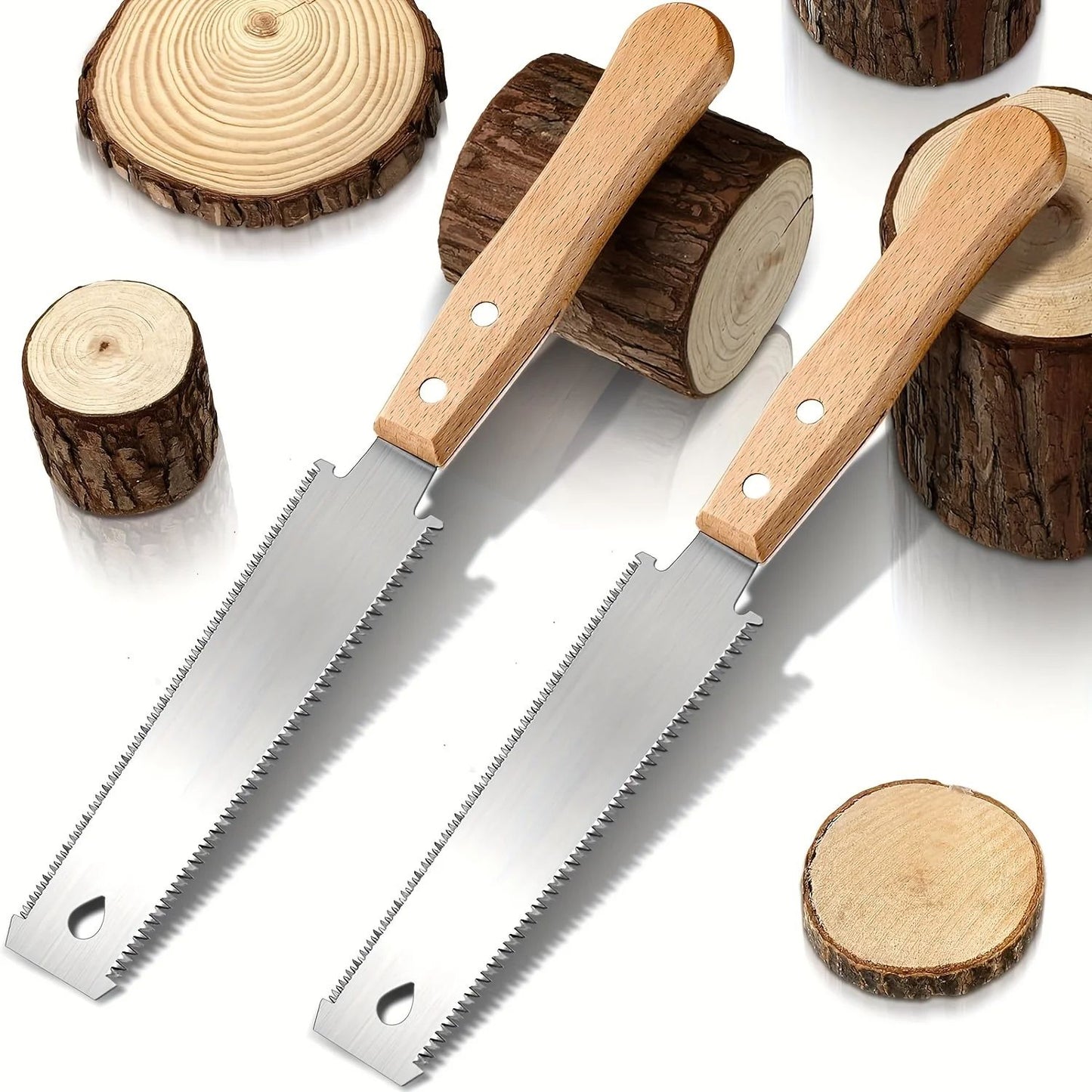 Double Sided Flexible Hand Saw for Flush Cutting, Household Woodworking Saw Tool