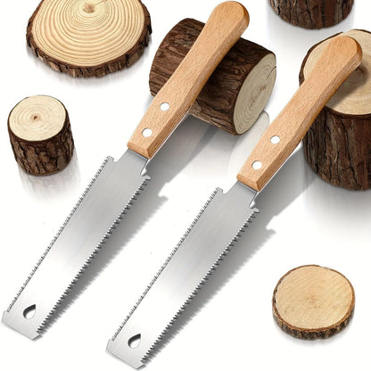 Double Sided Flexible Hand Saw for Flush Cutting, Household Woodworking Saw Tool
