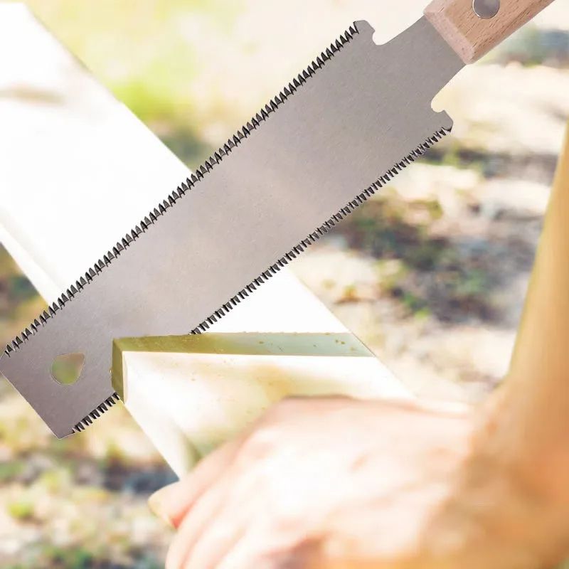 Double Sided Flexible Hand Saw For Flush Cutting Household Woodworking Saw Tool 2