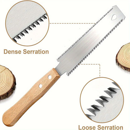 Double Sided Flexible Hand Saw For Flush Cutting Household Woodworking Saw Tool 3