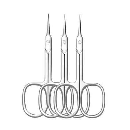Premium Stainless Steel Cuticle Scissors With Curved Tip Thin Blade Nail Clippers  Dead Skin Trimme 7