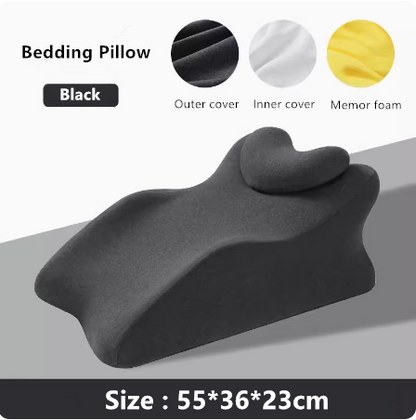 Multifunctional Prone Position Lie Pillow Cushion, Ultimate Lie On The Bed Sleeping Pillow Lie Artifact for Comfortable