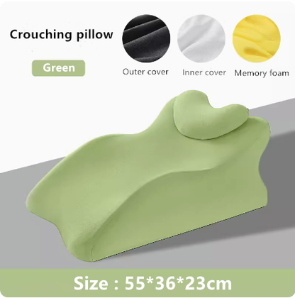 Multifunctional Prone Position Lie Pillow Cushion, Ultimate Lie On The Bed Sleeping Pillow Lie Artifact for Comfortable