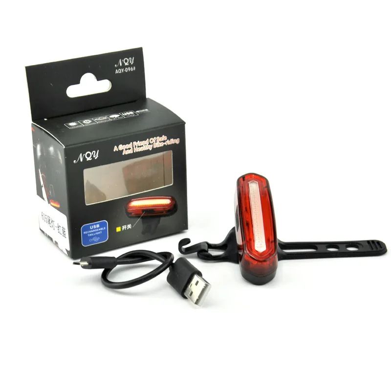 1 Waterproof Bicycle Tail Lamp High Bright LED Bike Rear Light For Night Cycling Safety MTB  Road W 2