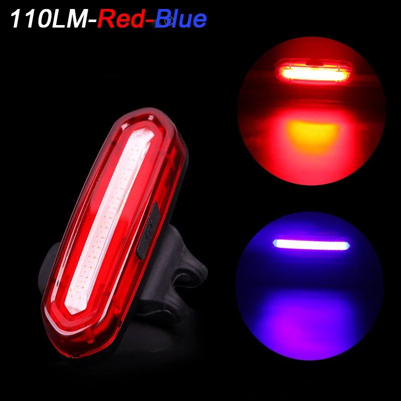 1 Waterproof Bicycle Tail Lamp High Bright LED Bike Rear Light For Night Cycling Safety MTB  Road W 7