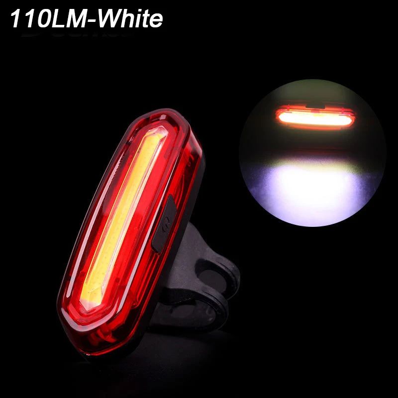 1 Waterproof Bicycle Tail Lamp High Bright LED Bike Rear Light For Night Cycling Safety MTB  Road W 5